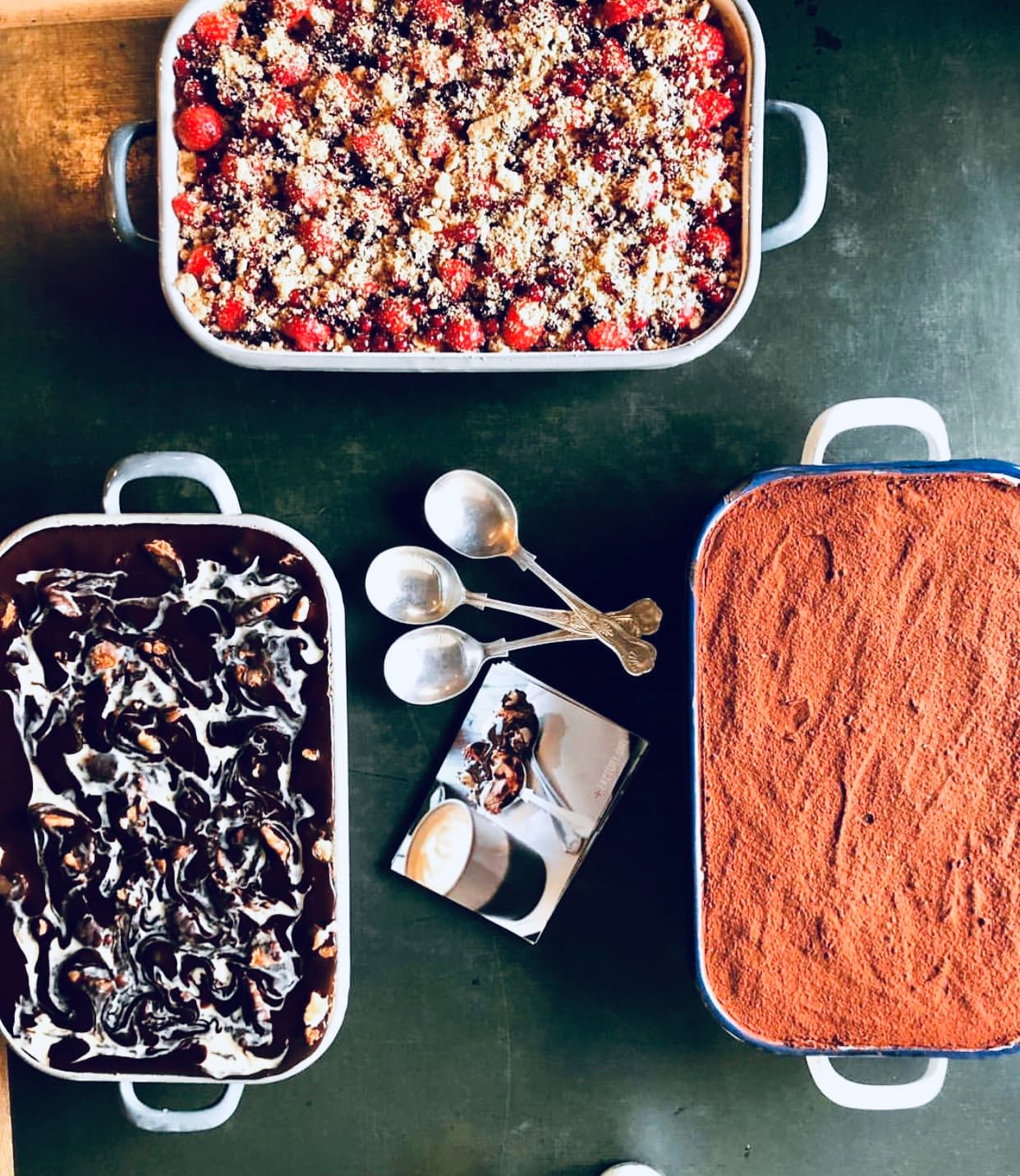 Coco Anjela trays ready for service