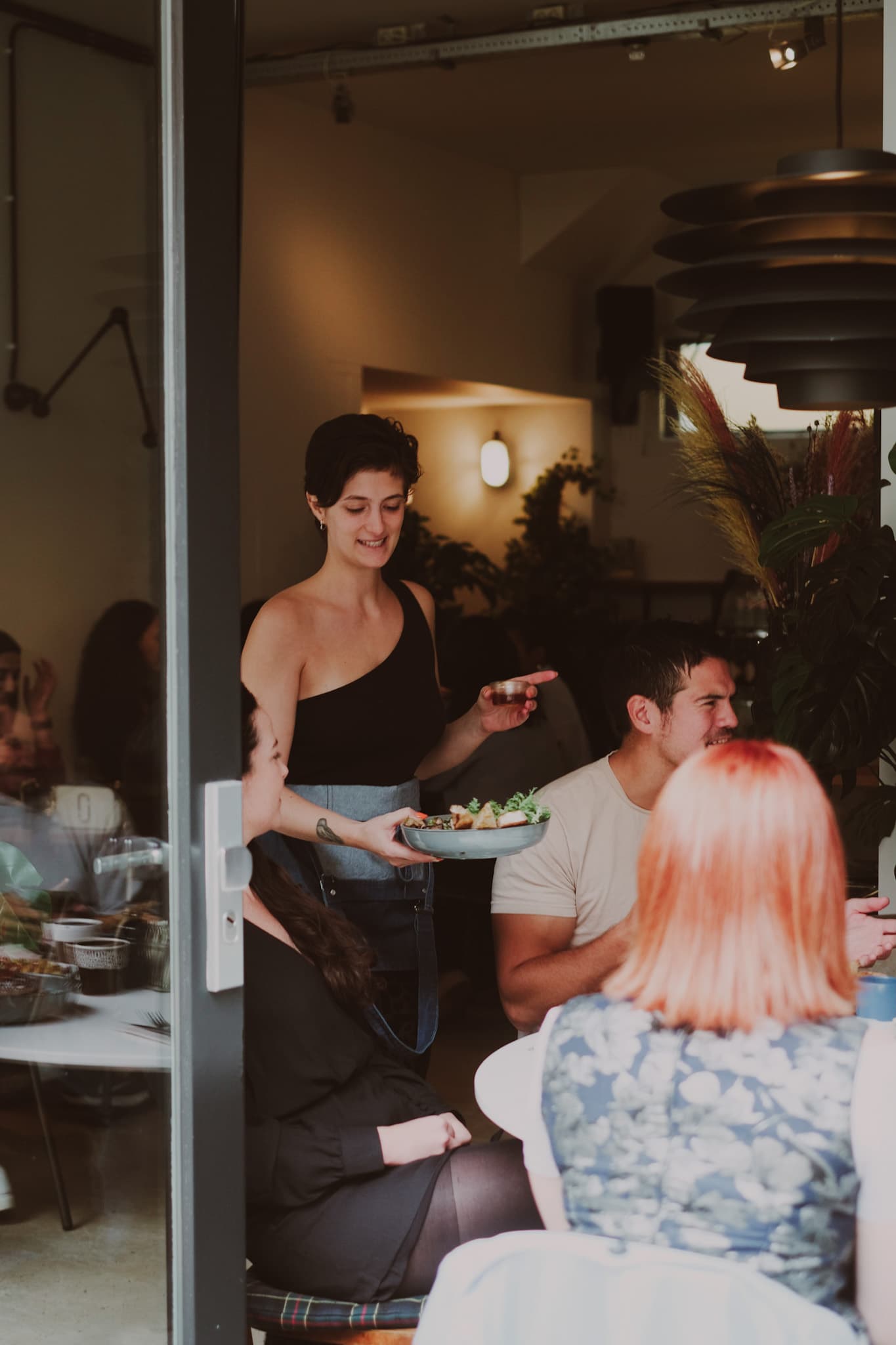 Gathering room atmosphere during a private event at Factory Girl