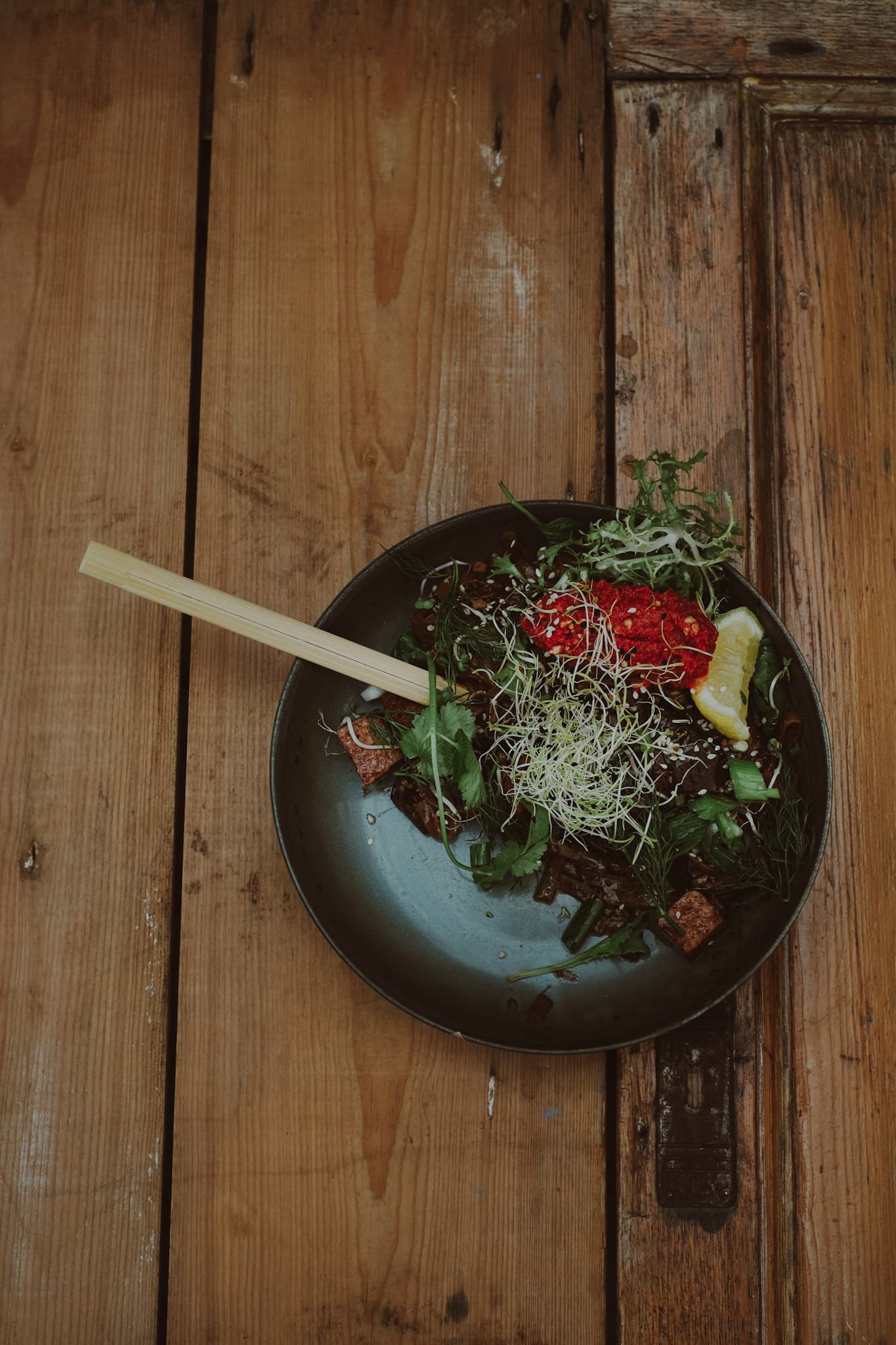Vegan Noodle Bowl with Tofu