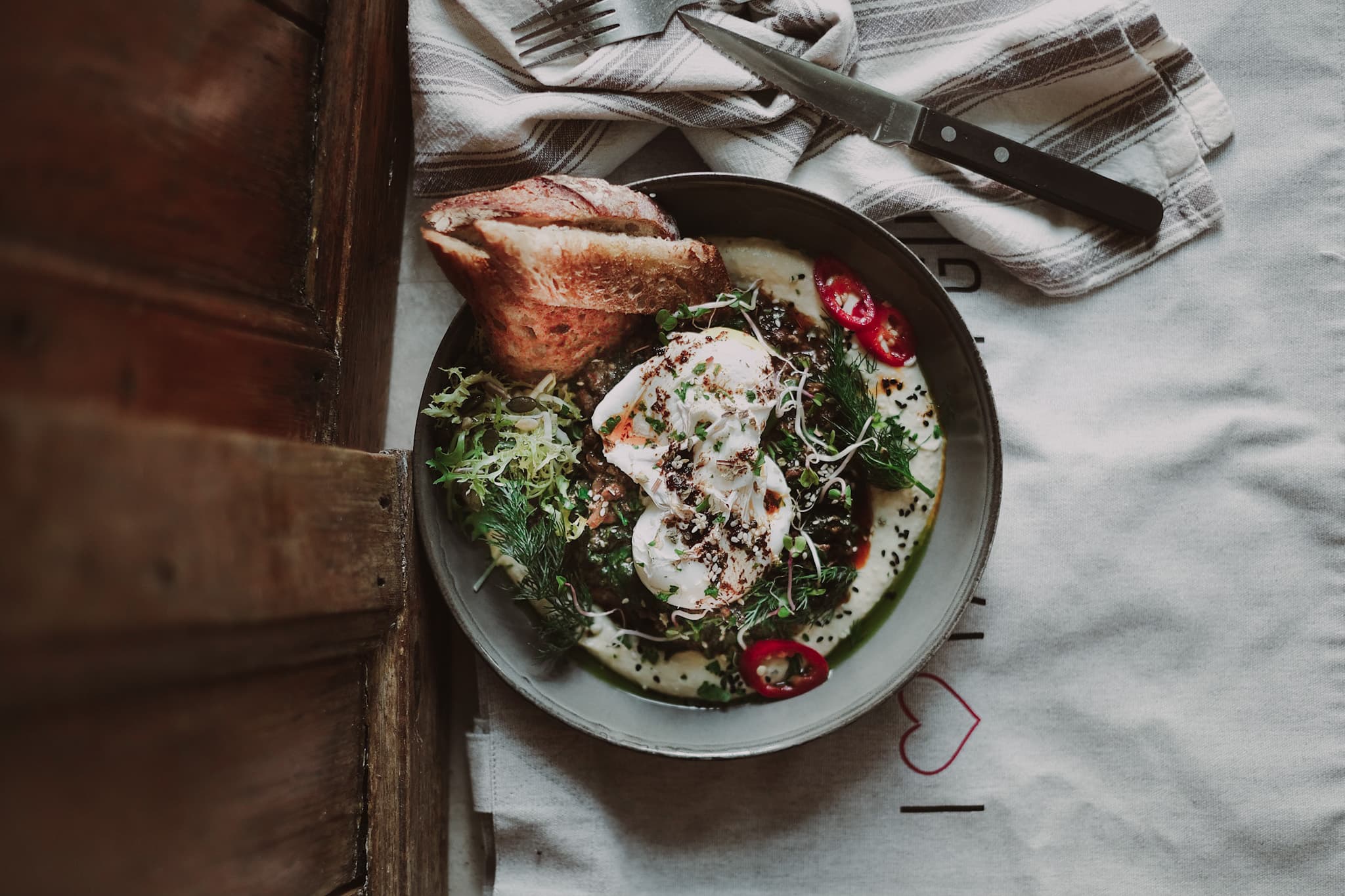 Turk's Dad eggs at Factory Girl