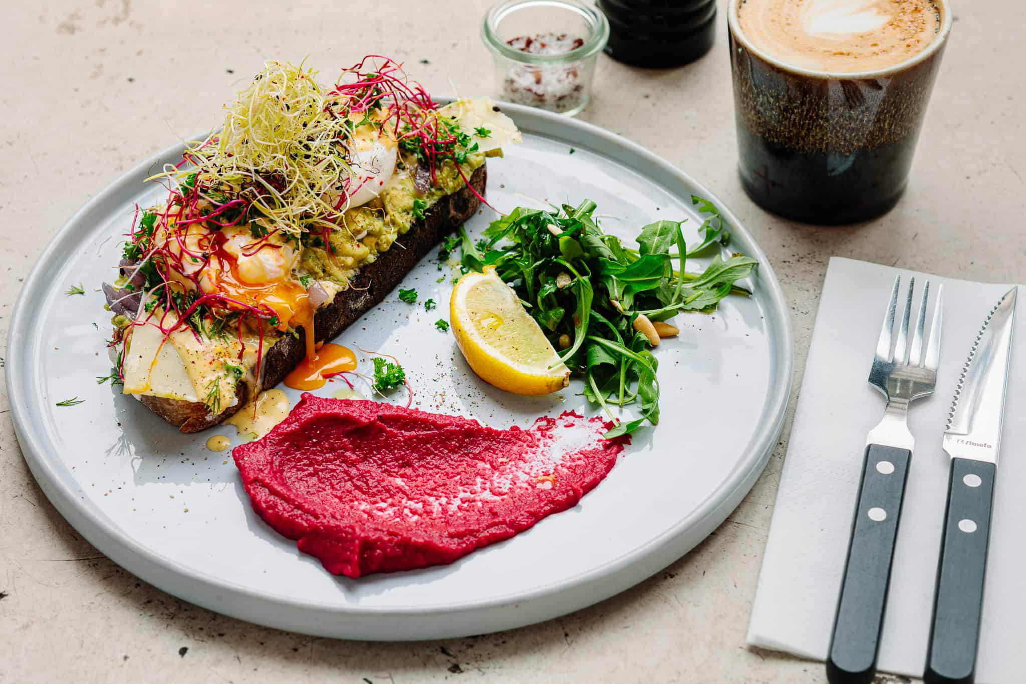 Eggs Benedict at Factory Girl